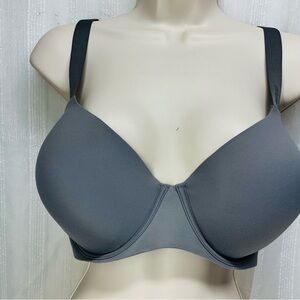 Aerie Gray Full-Coverage Bra 40C